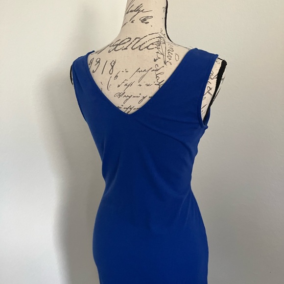 Y2K Blue Midi Dress - Picture 5 of 7